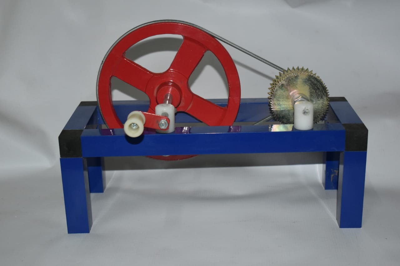 Savart Wheel  On Aluminum Base