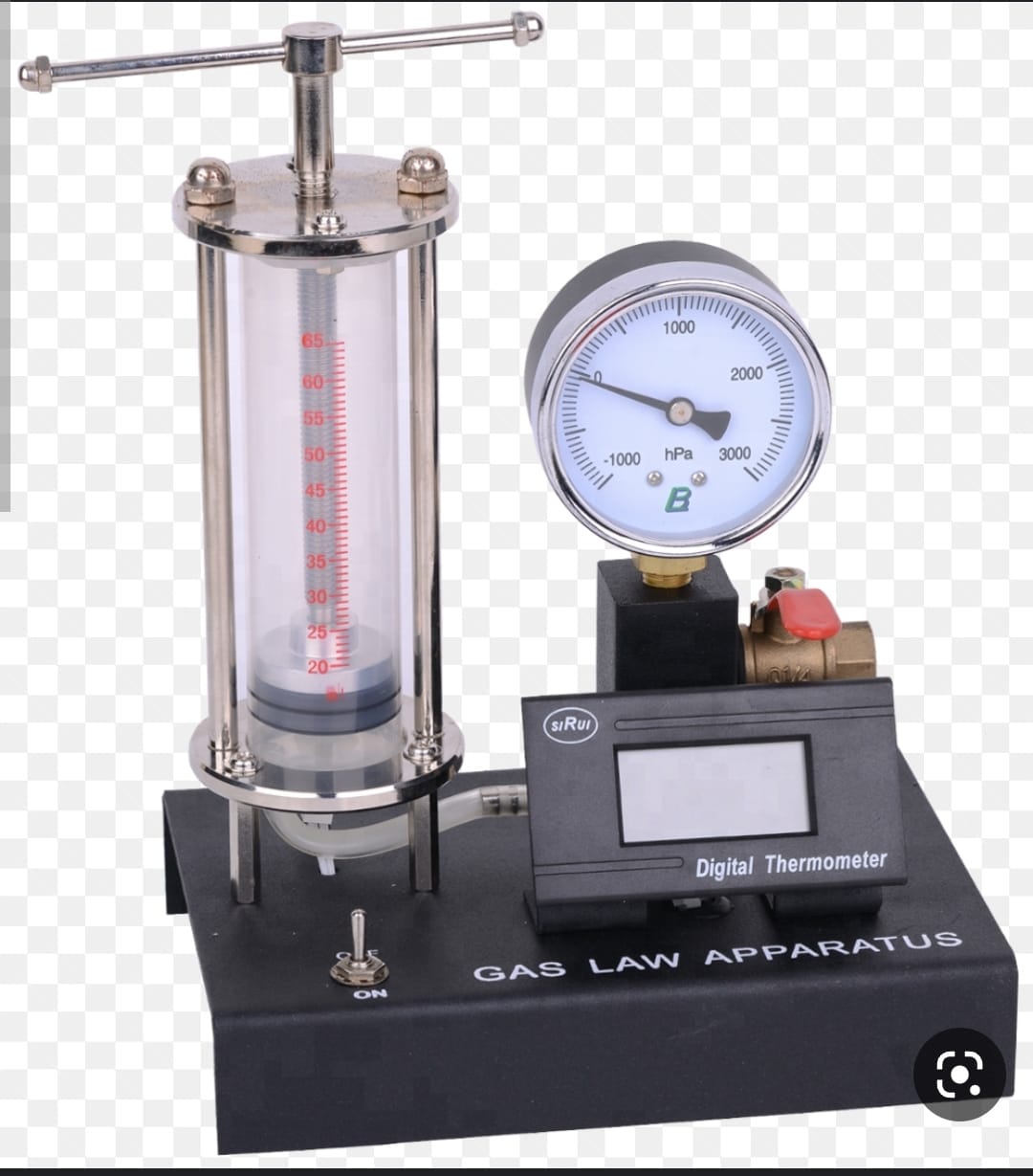 Boyle's Law Apparatus With Guage