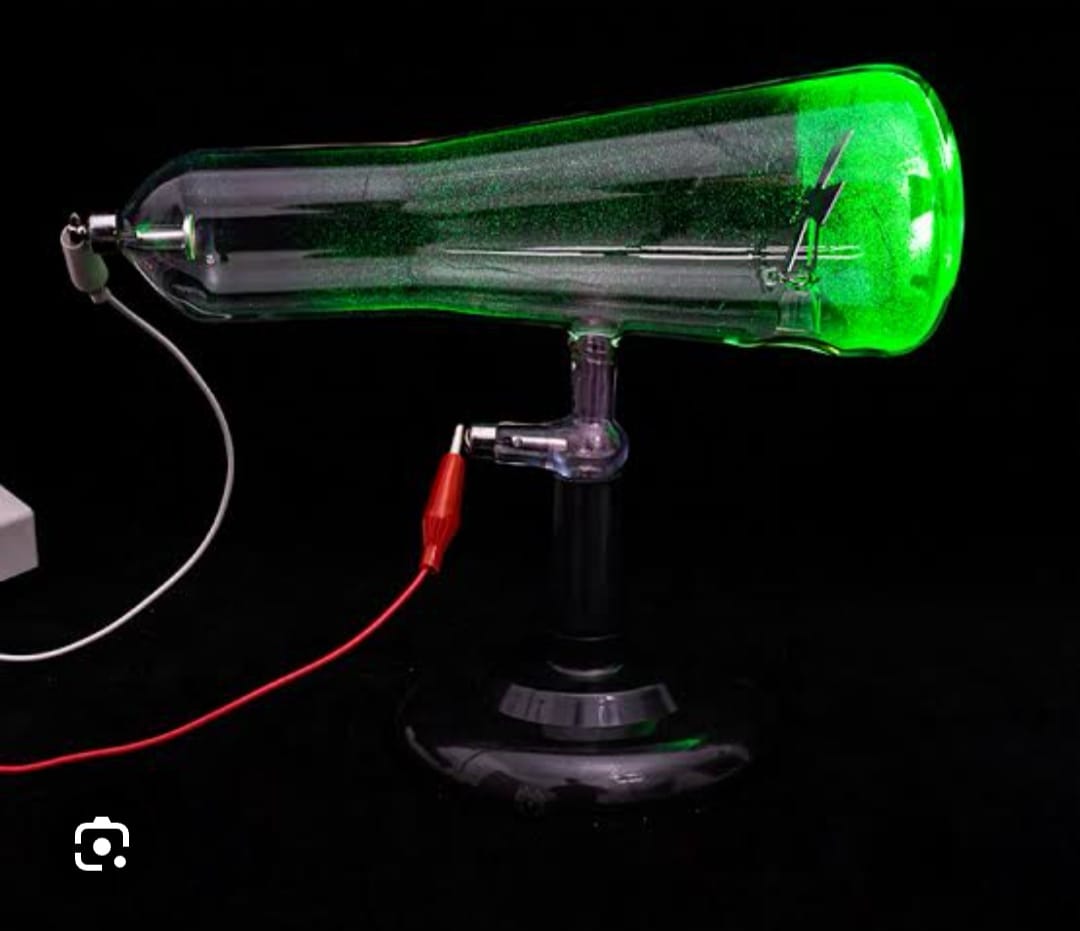 Vacum Tube Showing Shadow Of Spectrum Ray