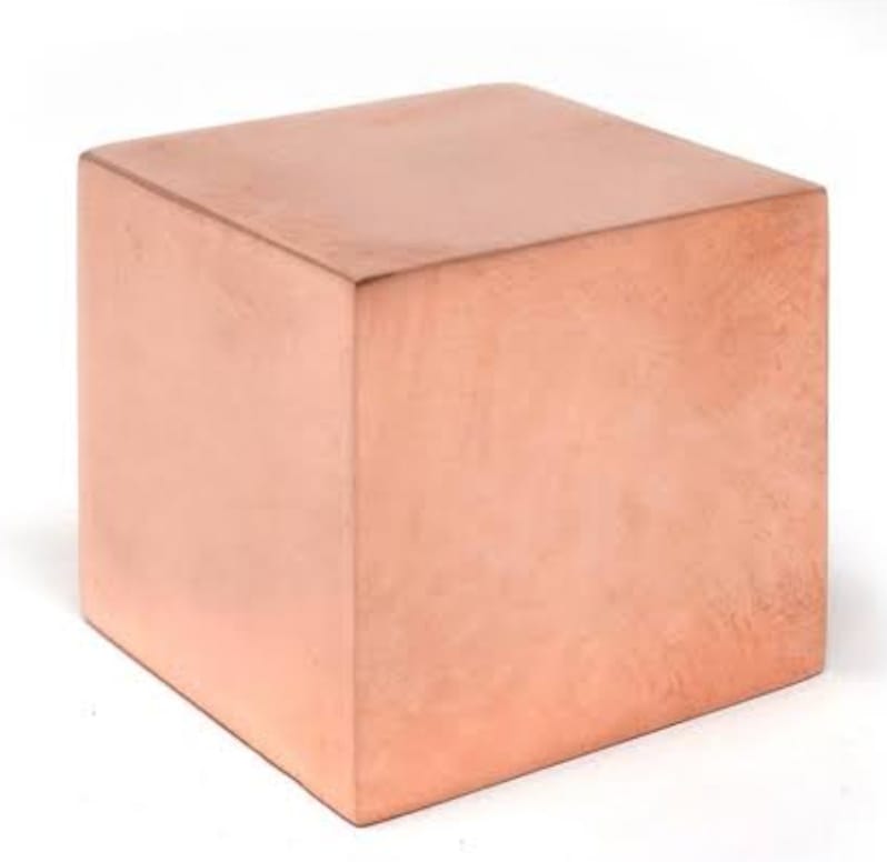 Copper Cube  3X3Cm