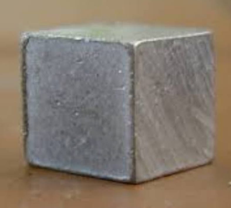 Aluminum Cube  3X3Cm