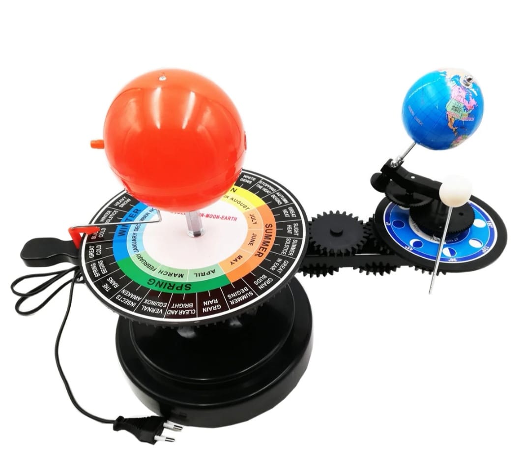 Sun- Earth - Moon Movement Model Electrical