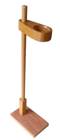 Funnel Stand Wooden Single